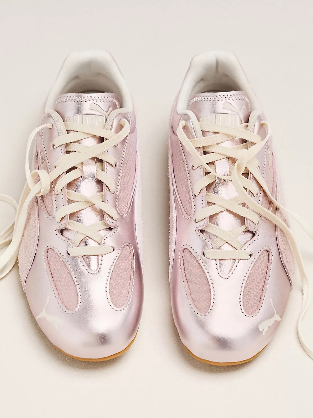 PUMA Speedcat Lou Metallic Sneakers Misty Pink - Gum - Picture 6 of 8